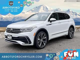 Used 2022 Volkswagen Tiguan Highline R-Line  - Sunroof - $143.19 /Wk for sale in Abbotsford, BC