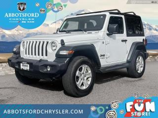 Used 2021 Jeep Wrangler Sport S  - Aluminum Wheels - $158.51 /Wk for sale in Abbotsford, BC