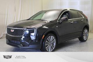 This 2024 Cadillac XT4 in Stellar Black Metallic is equipped with AWD and Turbocharged Gas I4 2.0L/122 engine.The Cadillac XT4 is confident by design. Striking new front and rear LED signature lighting remain distinctively Cadillac and comes standard with eye-catching 18in alloy wheels. With available roof rails that can be used to support bikes and other items, an escape is a must. A thoughtfully created interior provides segment-leading rear leg room and knee clearance for backseat passengers, while there are more than six storage areas in the front-floor console alone. Theres even a special place for your umbrella cleverly designed into the front door panels. The XT4 also allows for ample cargo room behind the 60/40 folding rear seats for additional versatility. The luxurious interior features available massaging front seats with heat and ventilation for a more relaxing drive. And a foot sensor to open the available liftgate hands-free is located underneath the rear of the XT4 and easily identified with ground projection of the Cadillac logo. An all-new turbocharged engine delivers 237hp and 258 lb.-ft. of torque, not to mention it automatically switches to 2-cylinder operation under certain conditions for enhanced efficiency. Its 9-speed automatic transmission, active sport suspension, twin-clutch all-wheel drive and selectable driving modes allow you to own any kind of road. The XT4 offers a range of convenient features for staying connected on the road, including intuitive controls, rear camera mirror, instrument panel, device pairing, Bluetooth integration, and available head-up display. Youll also find a comprehensive suite of safety features such as advanced adaptive cruise control, safety alert seat and automatic braking.Exclusive features of the XT4 Premium Luxury include: 18-in. 10-spoke alloy wheels with Pearl Nickel finish, Illuminated satin chrome accent door handles, Satin aluminum roof rails and side window surrounds, Front and Rear Park Assist, Lane Change Alert with Side Blind Zone Alert, Rear Cross Traffic Alert, and Safety Alert Seat.Check out this vehicles pictures, features, options and specs, and let us know if you have any questions. Helping find the perfect vehicle FOR YOU is our only priority.P.S...Sometimes texting is easier. Text (or call) 306-988-7738 for fast answers at your fingertips!Dealer License #914248Disclaimer: All prices are plus taxes & include all cash credits & loyalties. See dealer for Details.