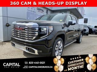 Take a look at this FULL LOAD 6.2L 2024 SIERRA 1500 Denali in ONYX BLACK with the Ultimate PACKAGE! Loaded up with the Technology Package, RESERVE PACKAGE, 360-degree camera, heads-up display, sunroof, Power Retractable running boards, 22-inch multi-dimensional polished aluminum wheels, adaptive cruise control, rear camera mirror, bed view camera, BOSE audio speakers, and much more!Ask for the Internet Department for more information or book your test drive today! Text 365-601-8318 for fast answers at your fingertips!AMVIC Licensed Dealer - Licence Number B1044900Disclaimer: All prices are plus taxes and include all cash credits and loyalties. See dealer for details. AMVIC Licensed Dealer # B1044900