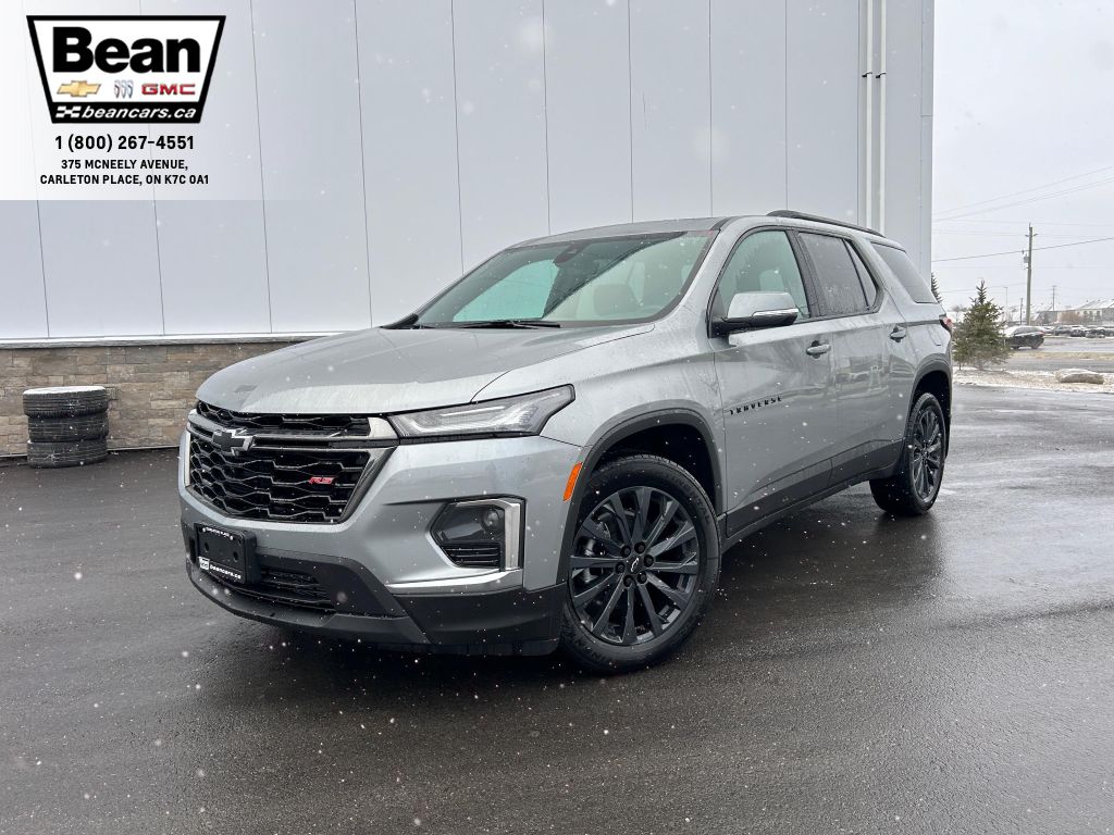 New 2024 Chevrolet Traverse Limited RS 3.6L V6 WITH REMOTE ENTRY/START, HEATED SEATS, HEATED STEERING WHEEL, POWER LIFTGATE, HD SURROUND VISION for Sale in Carleton Place, Ontario