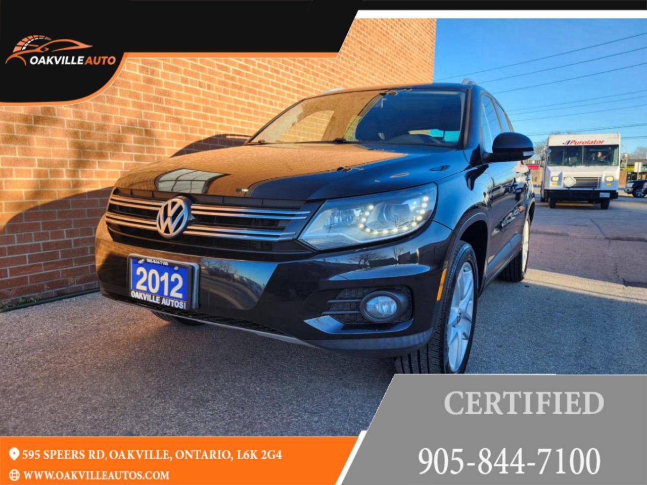 Used 2012 Volkswagen Tiguan 4DR AUTO TRENDLINE for sale in Oakville, ON