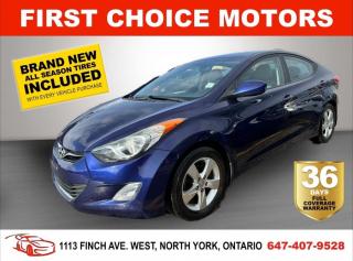 Used 2011 Hyundai Elantra GLS ~AUTOMATIC, FULLY CERTIFIED WITH WARRANTY!!!~ for sale in North York, ON