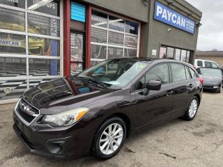 <p>WE HAVE A NICE CLEAN AWD SUBARU IMPREZA THAT LOOKS AND DRIVES GREAT AND SOLD CERTIFIED COME CHECK IT OUT OR CALL 5195706463 FOR AN APPOINTMENT .TO SEE ALL OUR INVENTORY PLS GO TO PAYCANMOTORS.CA</p>