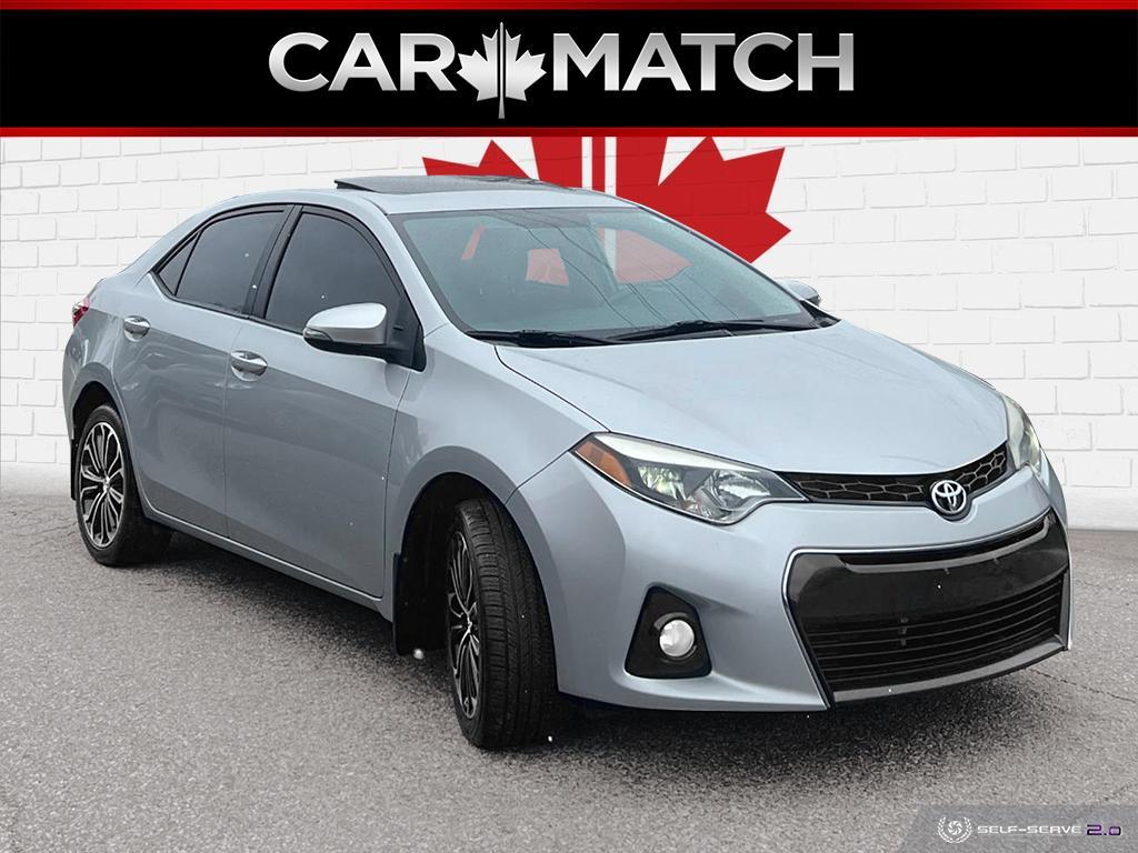 2014 Toyota Corolla S / AUTO / SUNROOF / LEATHER / 101,906 KM - Photo #5