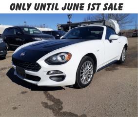 Used 2017 Fiat 124 Spider Automatic, Convertible, BU Cam for sale in Edmonton, AB