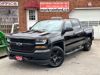 Used 2018 Chevrolet Silverado 1500 Custom 4X4 CarPlay Backup Cam Rem Start 6Pass XM for sale in Bowmanville, ON