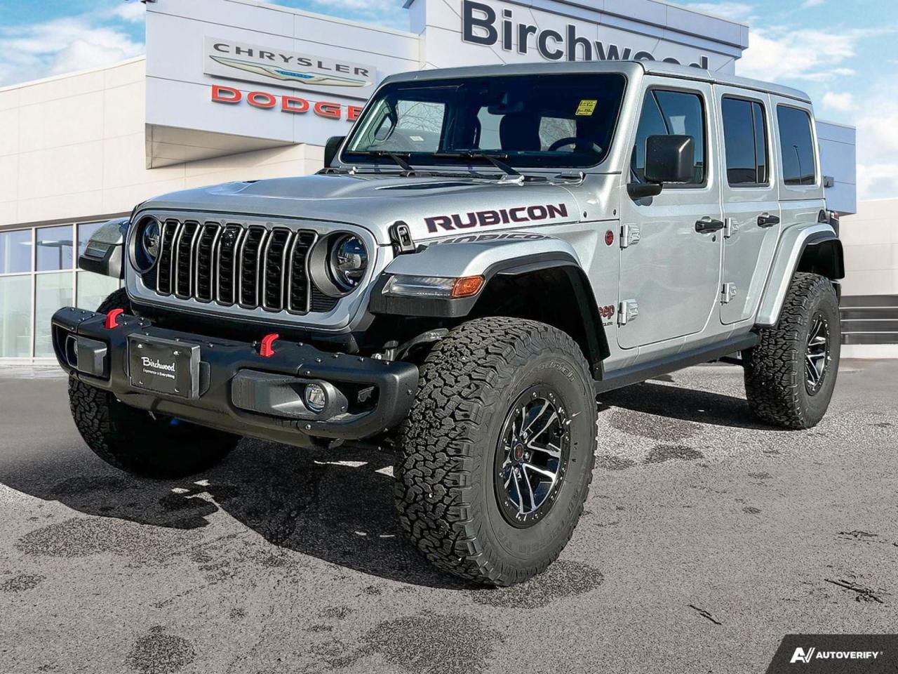 New 2024 Jeep Wrangler Rubicon X Uconnect 5W with 12.3–inch display | Apple CarPlay capable for sale in Winnipeg, MB