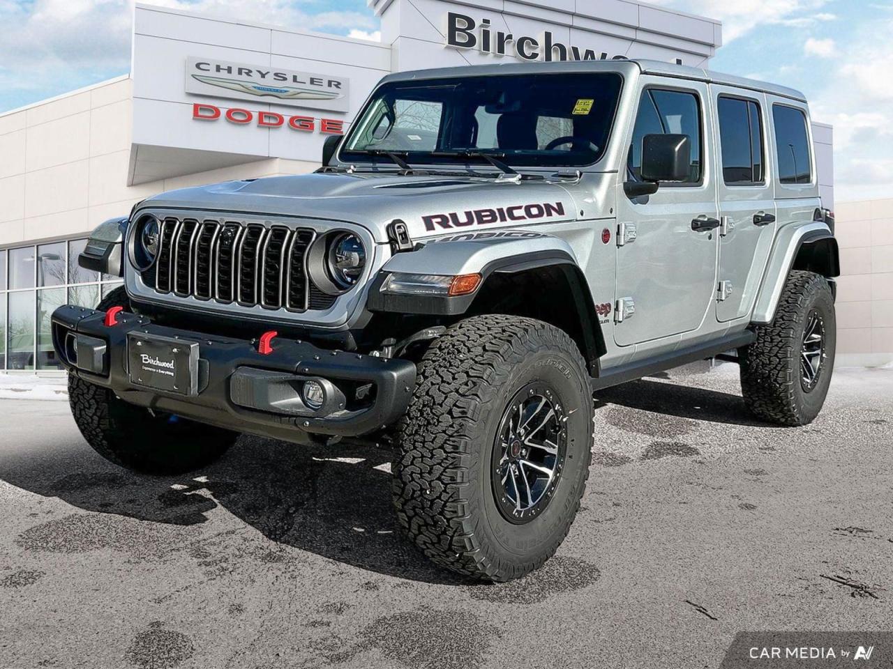 New 2024 Jeep Wrangler Rubicon X Uconnect 5W with 12.3–inch display | Apple CarPlay capable for sale in Winnipeg, MB