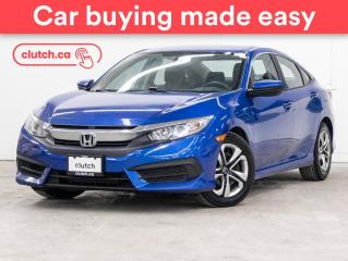 Used 2017 Honda Civic Sedan LX w/ Apple CarPlay & Android Auto, Bluetooth, A/C for sale in Toronto, ON