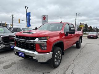 Used 2022 Chevrolet Silverado 3500 LT Crew Cab 4x4 ~Backup Camera ~Bluetooth ~Leather for sale in Barrie, ON