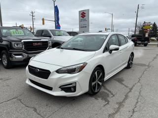 The 2018 Subaru Impreza 2.0 Sport-tech is the perfect combination of style, technology, and performance. With Car Play, you can seamlessly integrate your smartphone for a truly connected driving experience. The Backup Cam provides added safety and convenience, while the leather interior exudes luxury and comfort. Navigation comes standard, making it easy to explore new places and stay on track. The automatic transmission ensures smooth and effortless driving. This vehicle is perfect for those seeking a reliable and versatile car that can handle any adventure. Get ready to hit the road with confidence and style in the 2018 Subaru Impreza 2.0 Sport-tech. Upgrade your driving experience today and see why this car is a top choice for many satisfied drivers. 

G. D. Coates - The Original Used Car Superstore!
 
  Our Financing: We have financing for everyone regardless of your history. We have been helping people rebuild their credit since 1973 and can get you approvals other dealers cant. Our credit specialists will work closely with you to get you the approval and vehicle that is right for you. Come see for yourself why were known as The Home of The Credit Rebuilders!
 
  Our Warranty: G. D. Coates Used Car Superstore offers fully insured warranty plans catered to each customers individual needs. Terms are available from 3 months to 7 years and because our customers come from all over, the coverage is valid anywhere in North America.
 
  Parts & Service: We have a large eleven bay service department that services most makes and models. Our service department also includes a cleanup department for complete detailing and free shuttle service. We service what we sell! We sell and install all makes of new and used tires. Summer, winter, performance, all-season, all-terrain and more! Dress up your new car, truck, minivan or SUV before you take delivery! We carry accessories for all makes and models from hundreds of suppliers. Trailer hitches, tonneau covers, step bars, bug guards, vent visors, chrome trim, LED light kits, performance chips, leveling kits, and more! We also carry aftermarket aluminum rims for most makes and models.
 
  Our Story: Family owned and operated since 1973, we have earned a reputation for the best selection, the best reconditioned vehicles, the best financing options and the best customer service! We are a full service dealership with a massive inventory of used cars, trucks, minivans and SUVs. Chrysler, Dodge, Jeep, Ford, Lincoln, Chevrolet, GMC, Buick, Pontiac, Saturn, Cadillac, Honda, Toyota, Kia, Hyundai, Subaru, Suzuki, Volkswagen - Weve Got Em! Come see for yourself why G. D. Coates Used Car Superstore was voted Barries Best Used Car Dealership!