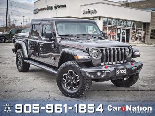 Used 2022 Jeep Gladiator Rubicon 4x4| LEATHER| SAFETY GRP| NAV| for sale in Burlington, ON