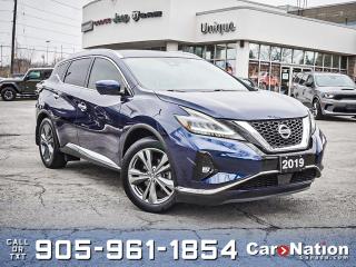 Used 2019 Nissan Murano Platinum AWD| LOW KM'S| PANO ROOF| LEATHER| for sale in Burlington, ON