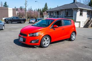 Used 2012 Chevrolet Sonic 5-Door LT Hatchback, Only 67,000 km's, Local, No Accidents for sale in Surrey, BC