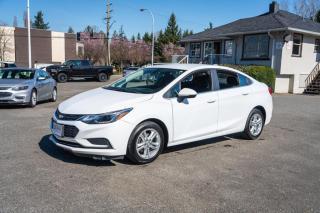 Used 2017 Chevrolet Cruze Auto LT, Heated Seats, Alloy Wheels, Bluetooth, Backup Cam! for sale in Surrey, BC