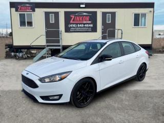 Used 2016 Ford Focus SE|NO ACCIDENTS|BIG SCREEN|LEATHER|UPGRADED WHEELS|SUNROOF for sale in Pickering, ON