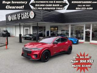 Used 2022 Ford Mustang Mach-E GT Performance Edition for sale in Langley, BC