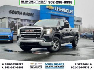Recent Arrival! Onyx Black 2022 GMC Sierra 1500 Limited SLE For Sale, Bridgewater 4WD 10-Speed Automatic 3.0L I6 Clean Car Fax, 10-Way Power Driver Seat Adjuster w/Lumbar, 12-Volt Rear Auxiliary Power Outlet, 6 Speakers, ABS brakes, Air Conditioning, Alloy wheels, Automatic temperature control, Brake assist, Colour-Keyed Carpeting Floor Covering, Compass, Deep-Tinted Glass, Delay-off headlights, Dual Exhaust w/Premium Tips, Dual-Zone Automatic Climate Control, Electric Rear-Window Defogger, Electronic Stability Control, Exterior Parking Camera Rear, Fully automatic headlights, Heated door mirrors, Heated Driver & Front Outboard Passenger Seating, Heated front seats, Heated Steering Wheel, Heavy-Duty Air Filter, Hill Descent Control, Hitch Guidance, Illuminated entry, Keyless Open & Start, LED Cargo Area Lighting, Manual Tilt-Wheel & Telescoping Steering Column, Occupant sensing airbag, Off-Road Suspension, Power Door Locks, Power door mirrors, Power driver seat, Power Rear Windows w/Express Down, Power steering, Power windows, Radio data system, Rear Dual USB Charging-Only Ports, Rear Wheelhouse Liners, Rear window defroster, Remote Vehicle Starter System, Security system, SiriusXM, SLE Convenience Package, Speed control, Speed-sensing steering, Tachometer, Theft Deterrent System (Unauthorized Entry), Trailering Package, Variably intermittent wipers, X31 Hard Badge, X31 Off-Road Package.