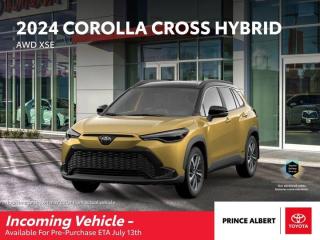 New 2024 Toyota Corolla Cross Hybrid XSE for sale in Prince Albert, SK
