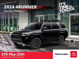 New 2024 Toyota 4Runner TRD Pro BASE for sale in Prince Albert, SK
