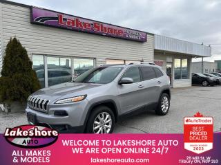 Used 2016 Jeep Cherokee Limited for sale in Tilbury, ON