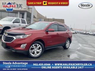 Recent Arrival!2019 Chevrolet Equinox LT Red 2.0L Turbocharged AWD 9-Speed Automatic with Overdrive**Live Market Value Pricing**, AWD, Air Conditioning, Alloy wheels, Apple CarPlay/Android Auto, Heated Driver & Front Passenger Seats, Leather steering wheel, Power driver seat, Remote keyless entry, Steering wheel mounted audio controls.Top reasons for buying from Halifax Chrysler: Live Market Value Pricing, No Pressure Environment, State Of The Art facility, Mopar Certified Technicians, Convenient Location, Best Test Drive Route In City, Full Disclosure.Certification Program Details: 85 Point Inspection, 2 Years Fresh MVI, Brake Inspection, Tire Inspection, Fresh Oil Change, Free Carfax Report, Vehicle Professionally Detailed.Here at Halifax Chrysler, we are committed to providing excellence in customer service and will ensure your purchasing experience is second to none! Visit us at 12 Lakelands Boulevard in Bayers Lake, call us at 902-455-0566 or visit us online at www.halifaxchrysler.com *** We do our best to ensure vehicle specifications are accurate. It is up to the buyer to confirm details.***Awards:* JD Power Canada Initial Quality Study