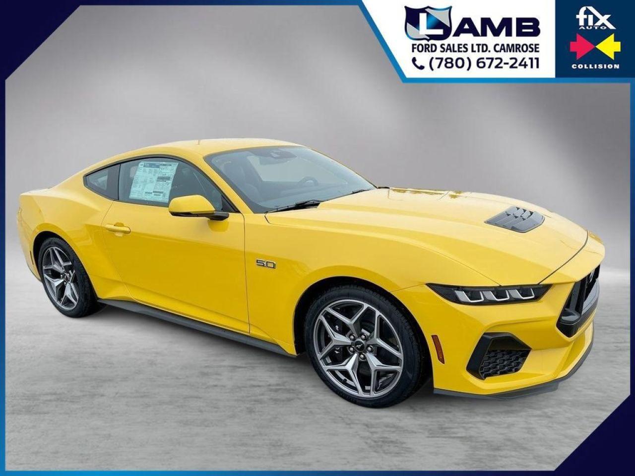 New 2024 Ford Mustang GT Premium 401A for sale in Camrose, AB