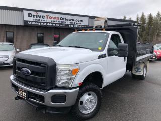 <p>2012 F350 LOW MILAGE!!!!DUMPTRUCK READY FOR WORK!! LANDSCAPING PROJECTS OR ANY JOB SITE!!**COMMERCIAL LEASING OR FINANCING AVAILABLE** DRIVETOWNOTTAWA.COM, DRIVE4LESS. *TAXES AND LICENSE EXTRA. COME VISIT US/VENEZ NOUS VISITER! FINANCING CHARGES ARE EXTRA EXAMPLE: BANK FEE, DEALER FEE, PPSA, INTEREST CHARGES ... ... ... ... ...</p>