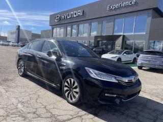 <p> Take the worry out of buying with this impeccable 2017 Honda Accord Hybrid. Side Impact Beams, Right Side Camera, Rear Child Safety Locks, Outboard Front Lap And Shoulder Safety Belts -inc: Rear Centre 3 Point, Height Adjusters and Pretensioners, Low Tire Pressure Warning. </p> <p><strong>Fully-Loaded with Additional Options</strong><br>Wheels: 17 Aluminum Alloy, Wheels w/Machined w/Painted Accents Accents, Vinyl Door Trim Insert, Valet Function, Trunk Rear Cargo Access, Trip Computer, Transmission: Electronic Continuously Variable -inc: 3-mode drive system (EV, Hybrid, Engine), Transmission w/Driver Selectable Mode, Tires: P225/50R17 94V AS, Tire mobility kit.</p> <p><strong> Visit Us Today </strong><br> Stop by Experience Hyundai located at 15 Mount Edward Rd, Charlottetown, PE C1A 5R7 for a quick visit and a great vehicle!</p>