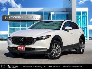 <html><body><div>ONE OWNER NO ACCIDENTS ALL WHEEL DRIVE<br />The 2021 Mazda CX-30 GS All-Wheel Drive offers a harmonious blend of style, performance, and versatility in the compact SUV segment. With its sleek and dynamic exterior design, the CX-30 GS stands out on the road, boasting Mazda's signature Kodo design language that exudes elegance and modernity.<br />Equipped with all-wheel drive (AWD) capabilities, the CX-30 GS delivers enhanced traction and stability, ensuring confident handling in various driving conditions, from urban streets to rough terrain. Powered by a responsive Skyactiv-G 2.5-liter four-cylinder engine, it delivers a spirited driving experience with 186 horsepower and 186 lb-ft of torque, offering ample power for both daily commuting and weekend adventures.<br />Inside the cabin, the CX-30 GS provides a comfortable and refined environment, with high-quality materials and thoughtful design elements throughout. The spacious interior accommodates passengers with generous legroom and ample cargo space, making it ideal for both short trips and long journeys.<br />In terms of technology and safety features, the CX-30 GS comes well-equipped with a suite of advanced driver assistance systems, including adaptive cruise control, lane-keep assist, and automatic emergency braking, enhancing both convenience and safety on the road.<br />Overall, the 2021 Mazda CX-30 GS All-Wheel Drive combines stylish design, dynamic performance, and advanced technology to offer a compelling option in the competitive compact SUV market, appealing to drivers seeking versatility, comfort, and driving enjoyment.</div></body></html>