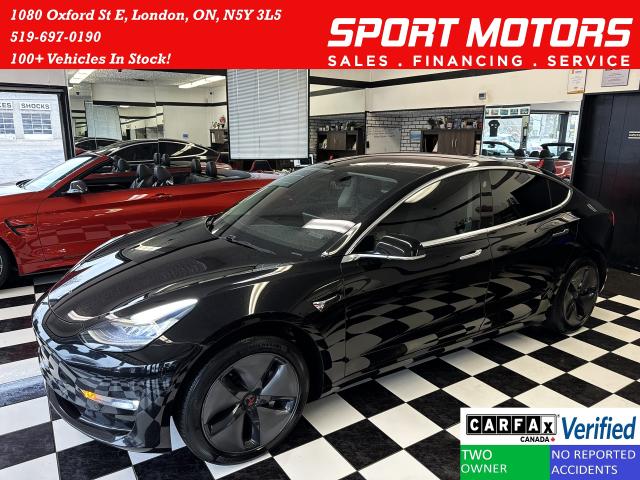 2018 Tesla Model 3 Long Range+Autopilot+New Tires+Tinted+CLEAN CARFAX Photo1