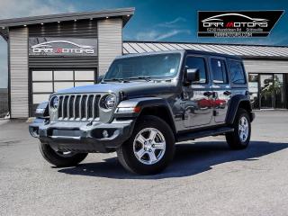 Used 2022 Jeep Wrangler Unlimited Sport SOLD CERTIFIED AND IN EXCELLENT CONDITION! for sale in Stittsville, ON
