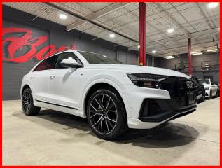 <div>***SOLD***</div><div><br /></div><div>Glacier White Metallic On <span style=color:rgb( 33 , 37 , 41 )>Okapi Brown</span> Leather Interior.</div><div></div><div>One Owner, Off Lease, Local Ontario Vehicle, No Accidents, Clean Carfax, Certified, And A Balance Of Audi Warranty January 31 2026/80,000Km.</div><div></div><div>Financing And Extended Warranty Options Available, Trade-Ins Are Welcome!</div><div></div><div>This 2022 Audi Q8 Technik Model Is Loaded Black Optics Package, Full Leather Package, And A 22" 5 V-Spoke Star Design Alloy Wheels.</div><div></div><div>Packages Include Navigation, 360-Surround View Camera, Remote Keyless Entry, Parking Sensors, Audi Side Assist, Power Sunroof, Ventilated Seats, S Line Front & Rear Bumpers, S Line Fender Badges, S Line Roof Spoiler, Black Headliner, Platinum Grey Single Frame Mask, S Line Door Sills, 22" 5 V Spoke Star Design, Anthracite black finish, Black Window Surrounds, Black Roof Rails, Black Single Frame Mask, Quattro Side Blade in Black, And More!</div><div></div><div>We Do Not Charge Any Additional Fees For Certification, Its Just The Price Plus HST And Licencing.</div><div></div><div>Follow Us On Instagram, And Facebook.</div><div></div><div>Dont Worry About Rain, Or Snow, Come Into Our 20,000sqft Indoor Showroom, We Have Been In Business For A Decade, With Many Satisfied Clients That Keep Coming Back, And Refer Their Friends And Family. We Are Confident You Will Have An Enjoyable Shopping Experience At AutoBase. If You Have The Chance Come In And Experience AutoBase For Yourself.</div>