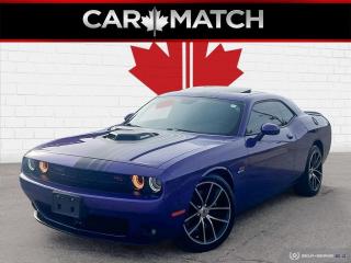 Used 2018 Dodge Challenger R/T SHAKER / ROOF / NAV / NO ACCIDENTS for sale in Cambridge, ON
