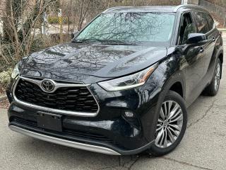 2020 Toyota Highlander Platinum Fully Loaded<br><div>
Safety Certified included in Price | **6 Month Warranty included in Price | Navigation | Backup Camera | Backup Sensor | Bluetooth | Heated Seats | Climate control | Panoramic Sunroof | 8 Inch Screen | Financing Available | By Appointment Only: 905-531-5370

JBL Sound System | Voice-Activated Navigation |  Heads Up Display | Heated and Ventilated Leather Seats | Heated Steering Wheel | Heated Second-Row Seats | Blind Spot Information System | Remote Start System | Reverse Sensing System | Power Tailgate | 360-Degree Camera | Advanced Security Pack | 20 inch Alloy Wheels 

DON’T MISS OUT ON THIS BEAUTIFUL 2020 Toyota Highlander Platinum for only $37,995 Plus HST. This beautiful SUV boasts a 3.5 L engine powering this Automatic transmission. Sunroof, Reverse Camera, Air Conditioning, Air Conditioned Seats, Adaptive Cruise Control, 7 Passenger, 360 Camera, 20 Alloy Wheels, Bluetooth, Heated Seats, Tilt Steering Wheel, Steering Radio Controls, Power Windows, Navigation, Adaptive Cruise Control and Much More! 

Recent Maintenance: ALL FOUR BRAKE PADS AND ROTORS CHANGED | BRAND NEW ALL FOUR TIRES | OIL CHANGE | PROFESSIONALLY DETAILED 

Buy with trust and confidence from an Ontario registered dealer. Call today at 905-531-5370 to book an appointment.</div>