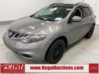 Used 2012 Nissan Murano SL for sale in Calgary, AB