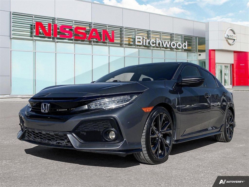 Used 2019 Honda Civic Sport Touring MT 2 sets of tires/rims Nav Leather for Sale in Winnipeg, Manitoba