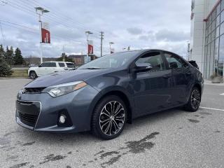 Used 2016 Toyota Corolla 4dr Sdn CVT S for sale in Pickering, ON