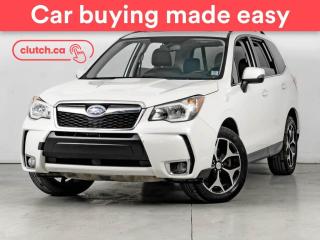 Used 2016 Subaru Forester XT Touring AWD w/ Sunroof, Backup Cam, Heated Seats for sale in Bedford, NS