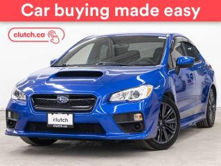 Used 2017 Subaru WRX Base AWD w/ Rearview Cam, Bluetooth, A/C for sale in Bedford, NS