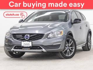 Used 2017 Volvo V60 Cross Country T5 AWD w/ Rearview Cam, Bluetooth, Dual Zone A/C for sale in Bedford, NS