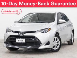 Used 2018 Toyota Corolla CE w/ Rearview Cam, A/C, Dynamic Radar Cruise Control for sale in Toronto, ON