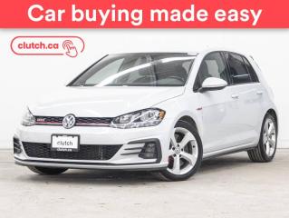 Used 2018 Volkswagen Golf GTI 5-Door w/ Apple CarPlay & Android Auto, Backup Cam for sale in Toronto, ON