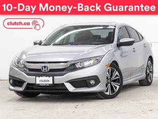 Used 2016 Honda Civic Sedan EX-T w/ Apple CarPlay & Android Auto, Dual Zone A/C, Rearview Cam for sale in Toronto, ON