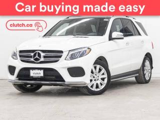 Used 2018 Mercedes-Benz GLE 400 4Matic AWD  w/ Rearview Cam, Dual Zone A/C, Bluetooth for sale in Toronto, ON