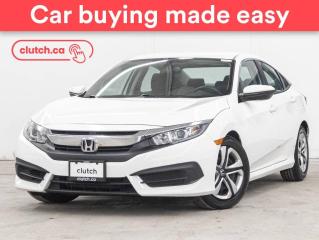 Used 2016 Honda Civic Sedan LX w/ Apple CarPlay & Android Auto, A/C, Rearview Cam for sale in Toronto, ON