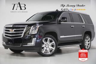 Used 2018 Cadillac Escalade PREMIUM LUXURY | REAR ENTERTAINMENT| 22 IN WHEELS for sale in Vaughan, ON