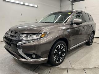 Used 2018 Mitsubishi Outlander Phev SE-TOURING AWC | SUNROOF | LEATHER | BLIND SPOT for sale in Ottawa, ON