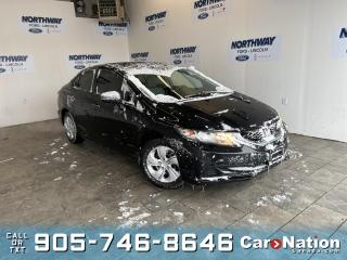 Used 2014 Honda Civic Sedan LX | ECO MODE | OPEN SUNDAYS | WE WANT YOUR TRADE for sale in Brantford, ON